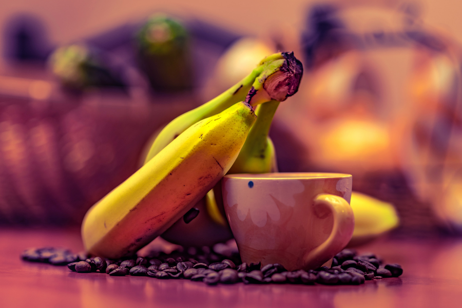 The secret to making banana coffee in 5 minutes at home