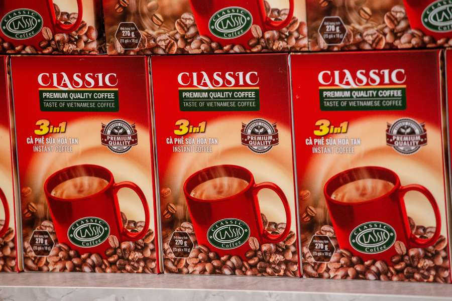 Giá cà phê hoà tan sữa 3in1 thương hiệu Classic Coffee