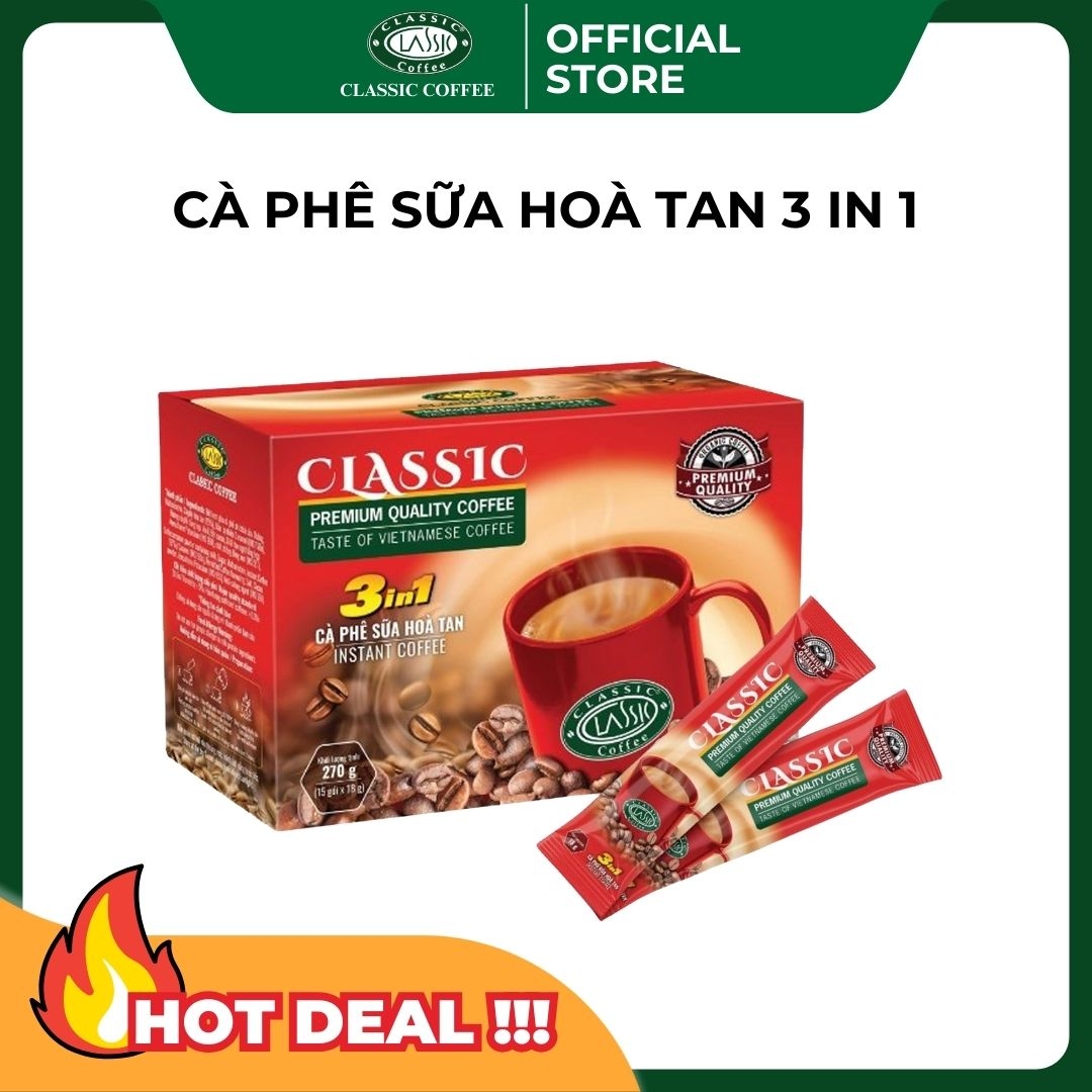 Cà phê sữa hòa tan 3in1