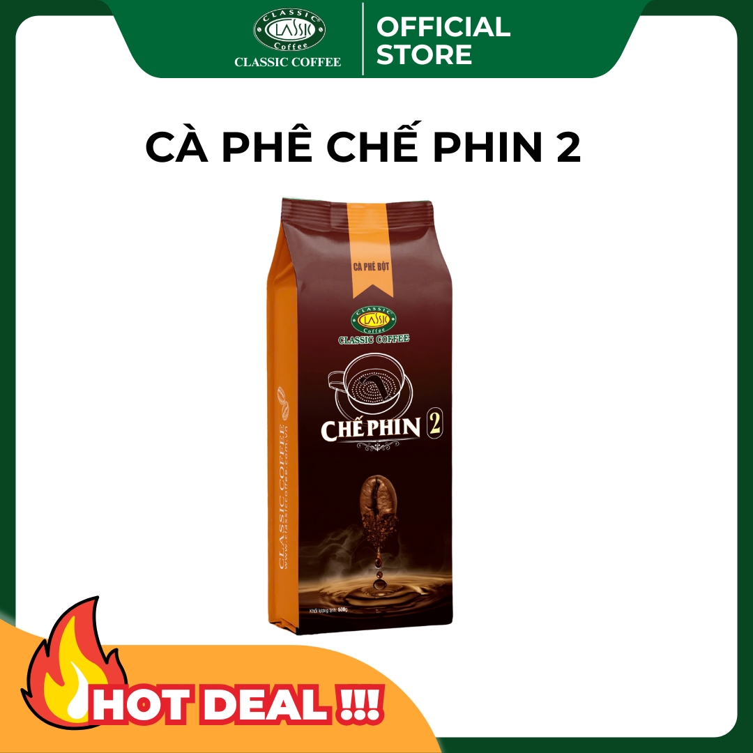Classic Coffee Chế Phin 2 - 500g